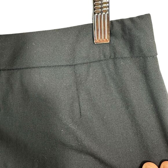 Pendleton 100% Virgin Wool Black Skirt Women Size 8 Business Career - Picture 4 of 8